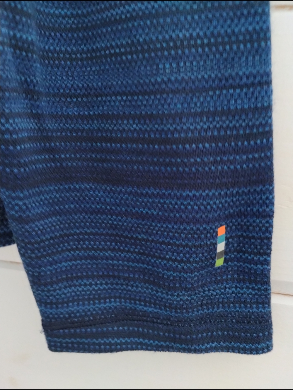 Smartwool Classic Thermal Merino 250 Base Layer Crew Navy XL Wool - Picture 5 of 9